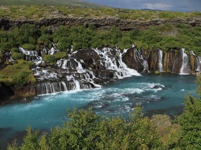 Hrafnabjargafoss-wodospad-Islandii