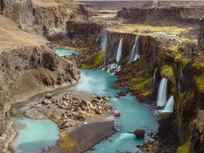 Sigöldugljúfur-przystanek-na-trasie-Islandia-kamperem