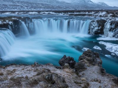 Godafoss-wodospady-Islandii